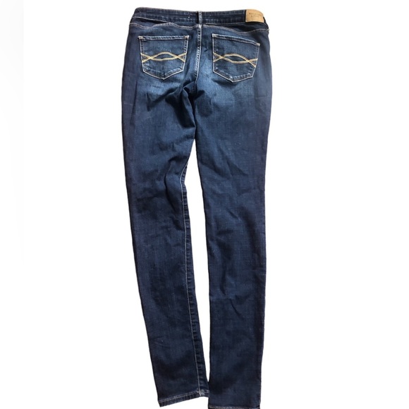 Abercrombie & Fitch 6L 28/33 Mid rise Skinny stretch Blue Jeans - Picture 3 of 10